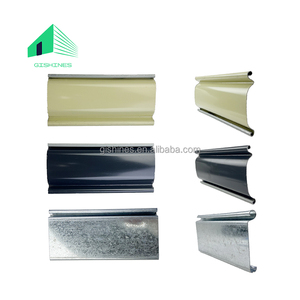 Porte de 90mm perforée formant des panneaux de porte enroulés composants lamelles de <span class=keywords><strong>volet</strong></span> <span class=keywords><strong>roulant</strong></span> en acier galvanisé - Product Image 1