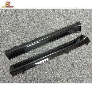 แผ่นกันรอยขอบประตูคาร์บอนไฟเบอร์แบบเปียก สำหรับ Nissan GTR R35 ปี 2008-2016  แผ่นปิดขอบประตูคาร์บอน อะไหล่รถยนต์ - Product Image 2