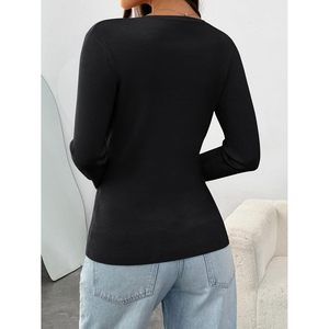 Cárdigan recortado ligero personalizado 2025 para mujer, suéter básico ajustado con botones, camisa para otoño, Bonito traje Y2K, Top - Product Image 1