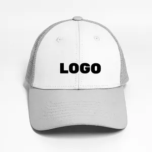 LOW MOQ CUSTOM baseball cap mesh sun visor snapback hat trucker cap women men 5 panel sports caps