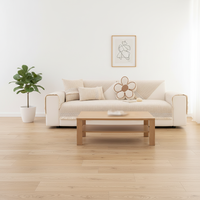 Housse de canapé texturée crème avec franges volantées pour protection décorative de luxe des meubles de salon, housse de canapé sectionnel