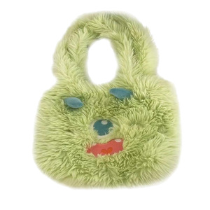 Sac fourre-tout en peluche de style MXM, mignon petit monstre de dessin animé, grande capacité, sac à bandoulière pour écolière, cadeau en gros - Product Image 6