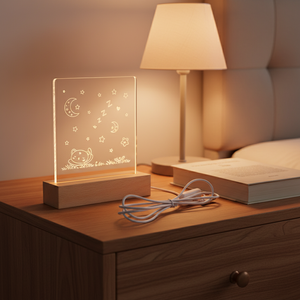 Lampada LED Personalizzata per la Notte Romantica di San Valentino, con Nomi di Coppia, Migliori Amici, Fidanzata, Souvenir di Nozze - Product Image 2