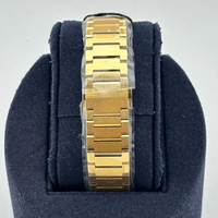 Jam Tangan Otomatis Pria PRX Lapis Emas Terintegrasi Baja Tahan Karat Mesin ETA Dial Tekstur Bercahaya T137 Jam Mekanik Laris