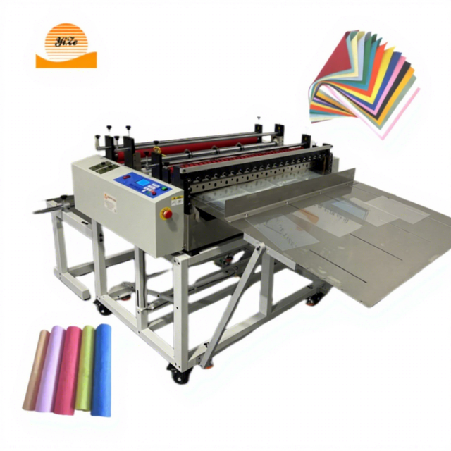 Cloth Cutter Pvc Cross Cutting Machine Vinyle Customizable Roll to Sheet Cutter Machine Paper Plastic Sheet Cutting Machine