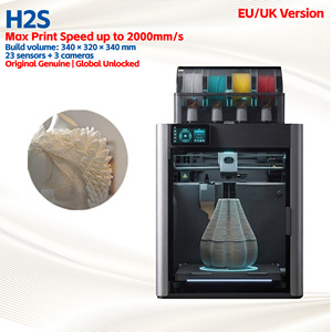Stampante 3D Automatica Bambo Lab H2S Versione EU, Nuova, Qualità Industriale, USB, 1 Anno di Garanzia per Prototipazione e Produzione - Product Image 1