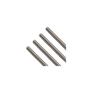 Tiges filetées robustes en acier inoxydable 304, finition zinc, filetage 3/<span class=keywords><strong>8</strong></span>"-16, 4 pièces, longueur 47 pouces - Product Image 1