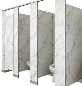 <span class=keywords><strong>Tablero</strong></span> Laminado Compacto HPL de Resina Fenólica Impermeable de 6'*8' y 12 mm <span class=keywords><strong>para</strong></span> Cubículos de Baño, Mamparas de Ducha y Separadores de Urinarios - Product Image 4