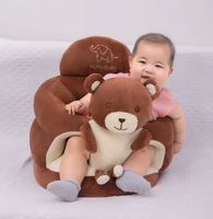 Vente directe d'usine OEM Canapé pour bébé en peluche douce personnalisé en forme d'animal panda pour les tout-petits apprenant à s'asseoir Produits pour bébés