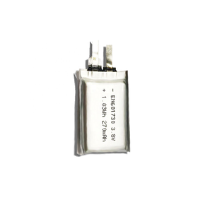 601730 на бис, 3,7 В, 270 мАч, 300 мАч, литий-ионный полимерный аккумулятор, литий-ионный аккумулятор для глубокого цикла, перезаряжаемый чехол для Носимых устройств - Product Image 1