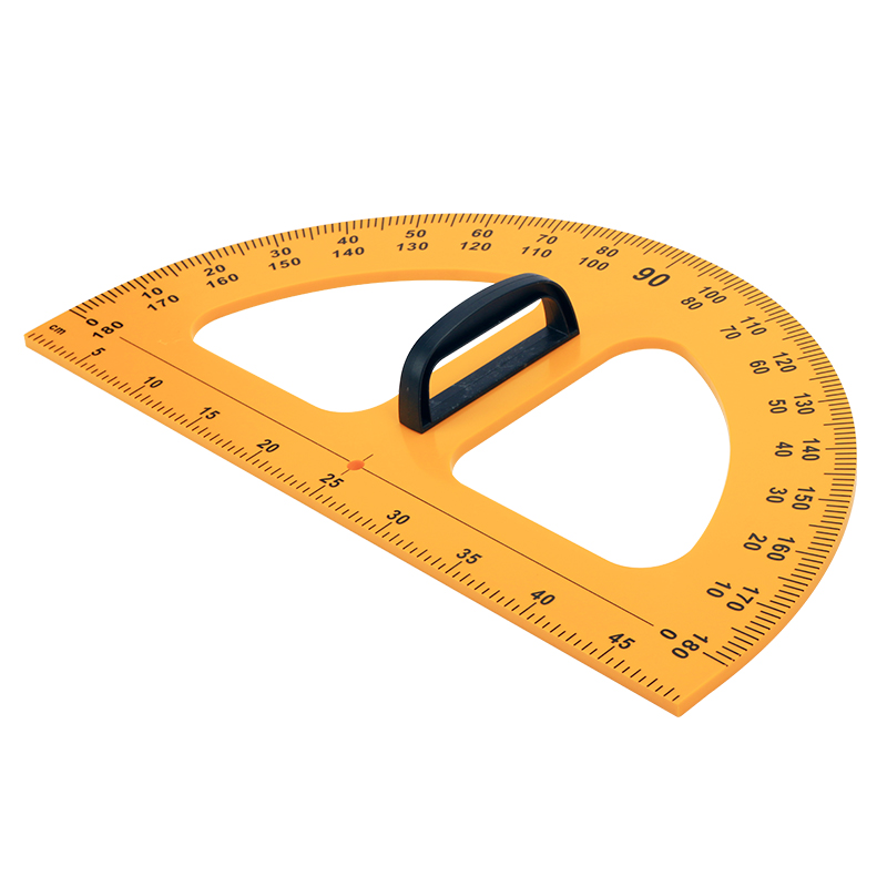 Righello Trasparente Da 50 Cm Con Manico Rimovibile Per Matematica E Geometria – Righello Per Lavagna E Aule, In PP Flessibile E Resistente