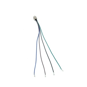 GX16-4pin cáp kết nối vòng 4-<span class=keywords><strong>pin</strong></span> aviation nut loại kết nối cắm bảng điều khiển gắn kết nối ổ cắm nam và nữ - Product Image 4