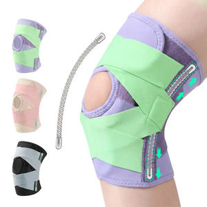 Genouillères de sport professionnelles en silicone antichoc à compression - Product Image 2