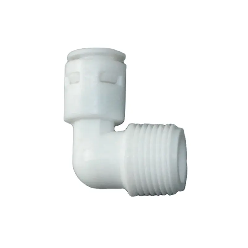 Parti del filtro dell'acqua raccordi per tubi a gomito connettore per tubo senza clip connettore per tubo
