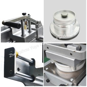 Bền nhãn hiệu kín cup <span class=keywords><strong>Pad</strong></span> máy in cho Móc Chìa Khóa Đồ chơi mắt thả kính hộp nhựa Mug gương chai - Product Image 6