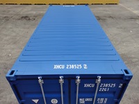 Caisse en acier de qualité industrielle lourde, empilable, couleur personnalisée, conteneur d'expédition ISO de 20 pieds