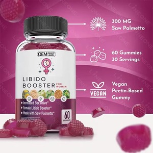 Gomitas de Suplemento Natural <span class=keywords><strong>para</strong></span> Mujeres OEM, Apoyo a la Libido, Fórmula Herbal con Vitaminas <span class=keywords><strong>para</strong></span> <span class=keywords><strong>el</strong></span> Equilibrio Hormonal, Apoya la Energía - Product Image 5