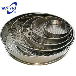 스테인레스 스틸 테스트 체 따기 정밀 라운드 체 304 스테인레스 스틸 샘플 체 - Product Image 5