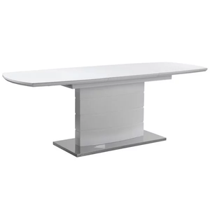 <span class=keywords><strong>Table</strong></span> de salle à manger extensible à haute brillance blanche de meubles luxueux de Offre Spéciale pour l'événement à la maison de 4 6 personnes - Product Image 3