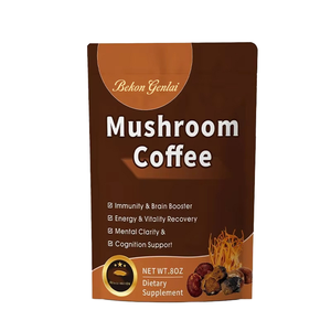 <span class=keywords><strong>Café</strong></span> Instantáneo de Hongos Orgánicos <span class=keywords><strong>Sin</strong></span> <span class=keywords><strong>Azúcar</strong></span>, Sabor Neutro, Mezcla de Hierbas Naturales, Rico en Antioxidantes, Apoyo Inmunológico Diario, en Bolsa - Product Image 6