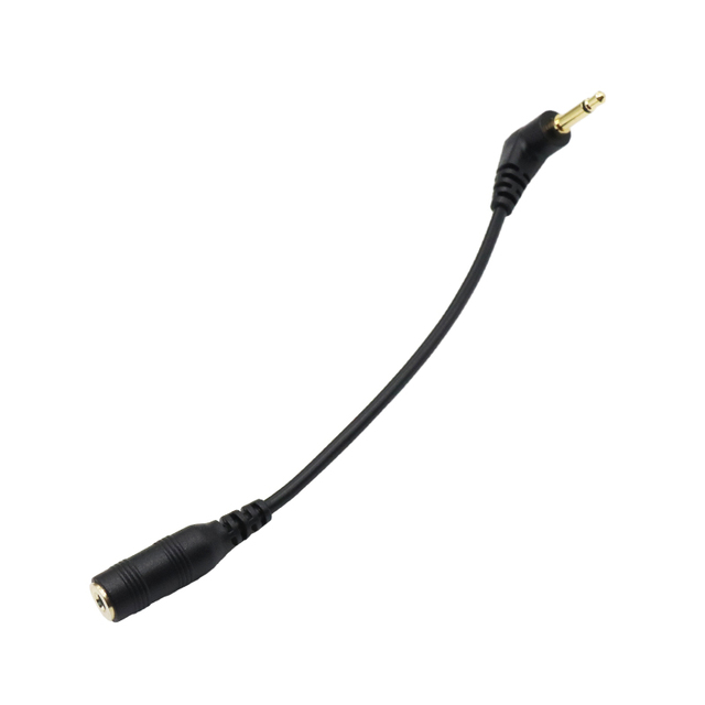 3.5mm TRS Female to TRRS Male Microphone Adapter Cable Audio Stereo Mic Converter for Smartphone