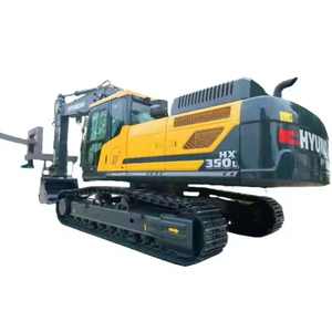 Nouvelle pelle à chenilles hydraulique Hyundai HX350L 35T pelle multifonctionnelle haute Performance pour l'exploitation minière - Product Image 1