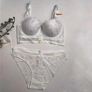Conjunto de sujetador y bragas de alta calidad, encaje, push-up, bordado, lencería sexy, ropa interior femenina - Product Image 6