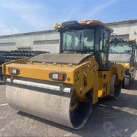 Compacteur vibrant à double tambour XD123, force de vibration élevée, 12 tonnes, pour l'entretien routier