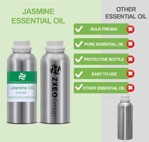 Vente chaude huile essentielle de <span class=keywords><strong>jasmin</strong></span> de haute pureté de qualité cosmétique pour parfums 100% huiles absolues de <span class=keywords><strong>jasmin</strong></span> pur <span class=keywords><strong>Sambac</strong></span> pour bougies 1KG - Product Image 4