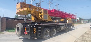 Grue de construction Sany 75 tonnes à prix réduit et faible nombre d'heures de travail, grue mobile robuste sur camion - Product Image 3