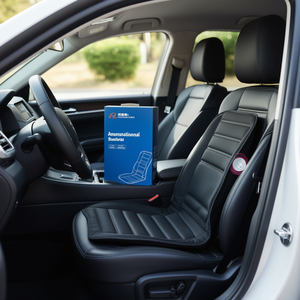Cojín de asiento de coche con calefacción Db Sports, espuma de tela, estilo deportivo, temperatura ajustable para coches, camiones, furgonetas, SUV - Product Image 2