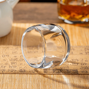 Elegante Set di Bicchieri in Cristallo Trasparente per Tè, <span class=keywords><strong>Acqua</strong></span> e Vino, Bicchieri da Ospite per Uso Domestico - Product Image 2
