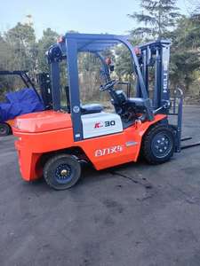 Cpcd30 3 טון דיזל מלגזה 3/שני שלבים פנאומטיים/שני שלב תורן פנאומטי/מוצק הפעלה יושבים 3 מ 'הרמה' כונן fwd גובה כונן - Product Image 3