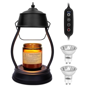 Lámpara Calentadora de Velas Decorativa para el Hogar, Estilo Retro, con Temporizador - Product Image 1
