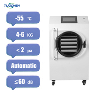 Máquina de Secado por Congelación Automática para el Hogar, 4-6 kg, con Bomba, para Procesamiento de Alimentos, Frutas, Verduras y Secado por Congelación de Mascotas