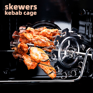 Accessoires de friteuse à Air de cuisine, Cage grillagée en acier inoxydable, rôtissoire de Barbecue, Kebab, Machine à <span class=keywords><strong>brochette</strong></span> de viande, outils de Barbecue - Product Image 6