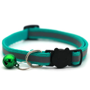 Collar de cabeza de silicona reflectante con hebilla de seguridad para gato con oreja redonda, accesorio Airtag antipérdida, cintas decoradas de plástico para perros - Product Image 2