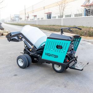 Mini Mezcladora de Cemento <span class=keywords><strong>Autopropulsada</strong></span> de Gasolina con Sistema Hidráulico y Orugas, Mezcladora de Concreto en Oferta - Product Image 5