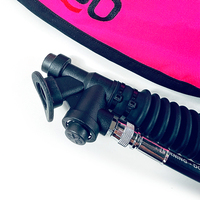 DiveDIY Scuba Diving Donut Wing BCD 30Lbs Single Tank Backmount, Snorkeling Buoyancy Compensator Wing ONLY