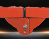 Plateforme de travail pliable avec marchepied, capacité 300 kg, acier Q235 robuste, échafaudage mobile portable, hauteur réglable, pour entrepôt et bricolage