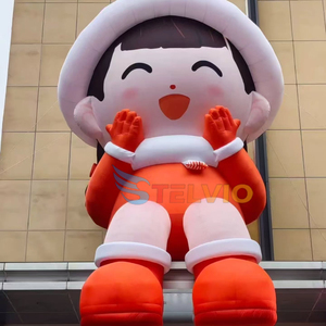 Énorme personnage de dessin animé personnage de dessin animé gonflable <span class=keywords><strong>Pinocchio</strong></span> filles garçons modèle pour la décoration extérieure de vacances - Product Image 3