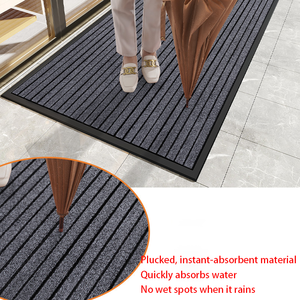 Usine directe conception personnalisée paillasson d'entrée antidérapant intérieur extérieur PP tapis respectueux de l'environnement tapis mural - Product Image 6