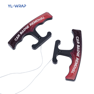 Herramienta de eliminación de logotipo de emblema de coche más Popular, pegatinas para el cuerpo, herramienta de limpieza de pegamento, <span class=keywords><strong>Kit</strong></span> de línea Pe con mango - Product Image 3