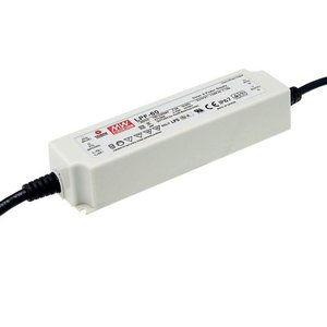 Fuente de Alimentación LED Mean Well LPF-60 de 60W y 36V, Voltaje y Corriente Constantes, Convertidor de CA a CC de un Solo Canal - Product Image 1