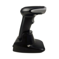 Escáner de Códigos QR Inalámbrico USB DEWOD 2D, Escáner de Códigos de Barras CMOS 1D/2D, Rotación de 360°, Escaneo Rápido en 2 Segundos, 2.4G/BT