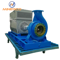 Pompe centrifuge à aspiration axiale, entraînée par moteur diesel triphasé 11 kW, OEM pour l'irrigation et l'alimentation en eau