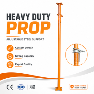 Factory Modern Concrete Supports Heavy Duty Scaffolding Adjustable Q235 Steel Props Galvanized Shoring Acrow Props Construction
