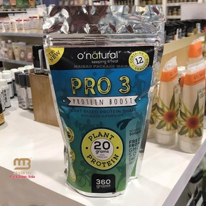 Sac en plastique d'emballage debout d'isolat de poudre de protéine de lactosérum imprimé personnalisé de 1kg 2kg 5kg sac en plastique avec fermeture éclair - Product Image 4