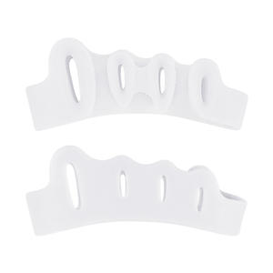 Pemisah jari kaki lima lubang, valgus jempol besar tumpang tindih kaki orthotics lembut pengoreksi jempol kaki - Product Image 6