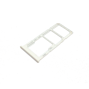 Bandeja para tarjeta SIM y Micro SD para Samsung Galaxy A02, color blanco, modelo 2021 A022F, pieza de repuesto - Product Image 1